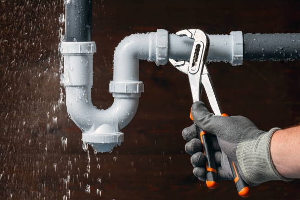 Professional Sewer Line Repair technician working in Iola, WI